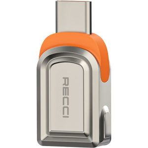 مبدل OTG یو اس بی به تایپ سی رسی Recci Type-C to USB 3.0 OTG Adapter RDS-A16C